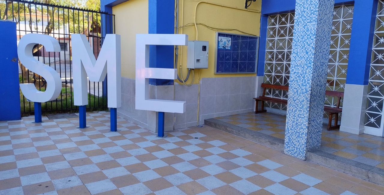 Realizamos cambios en la infraestructura del colegio para la vuelta a clases de los/as estudiantes